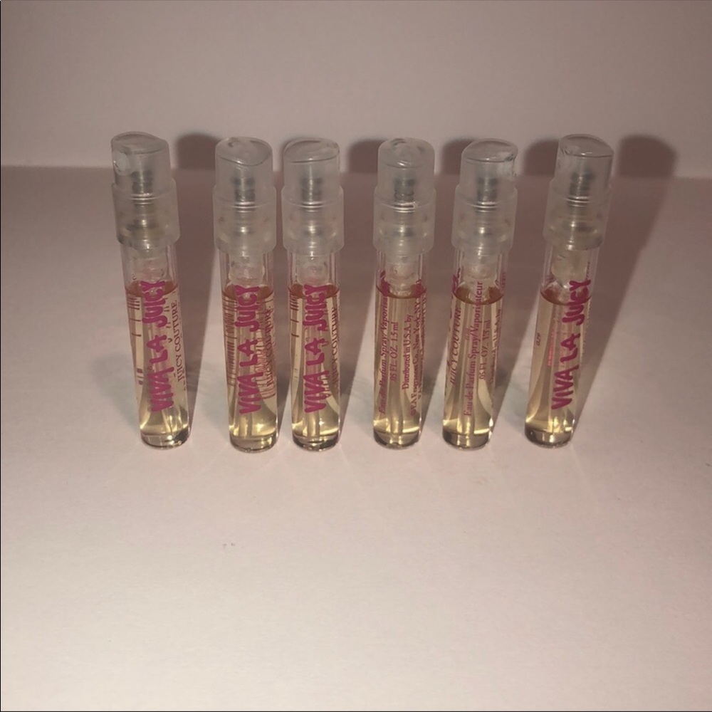 (6) Juicy Couture “Viva La Juicy” Travel Sprays